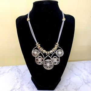 Cato Costume Jewelry Silver & Grey BEAUTIFUL!! NWOT